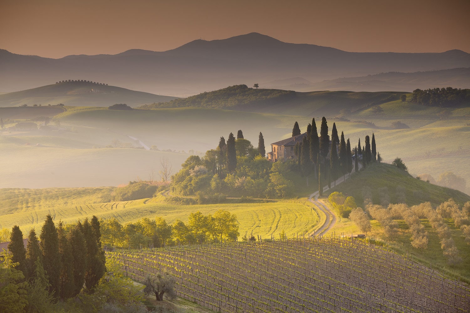 Podere Belvedere Val d’Orcia Tuscany Italy – Copyright © Eric Rousset . All rights reserved.