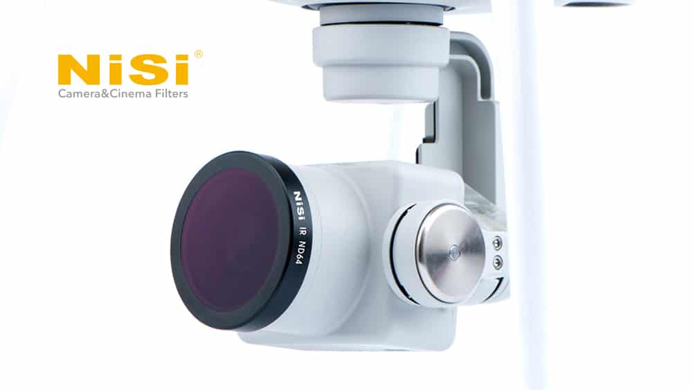 Bandeau_P4P_PRO_Zoom Filtres NISI DJI Phantom 4 PRO