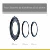 Bagues d'adaptation NiSi S5 pour objectifs de diamètres 105mm/95mm/82mm