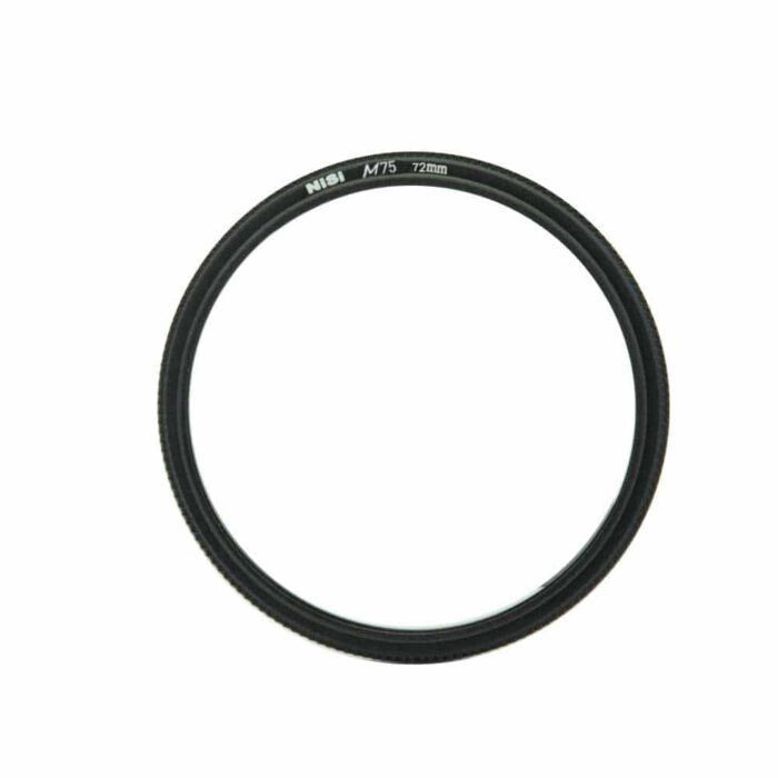 Bague d'adaptation NiSi 72mm pour Porte Filtre M75 Système 75mm