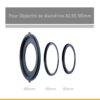 Bagues d'adaptation NiSi S6 pour objectifs diamètres 105mm/95mm/82mm