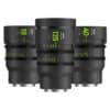 Kit d'objectifs NiSi Cinéma ATHENA Prime FF (Plein Format) Add-On – Monture E (SONY) sans système de filtre Drop-in