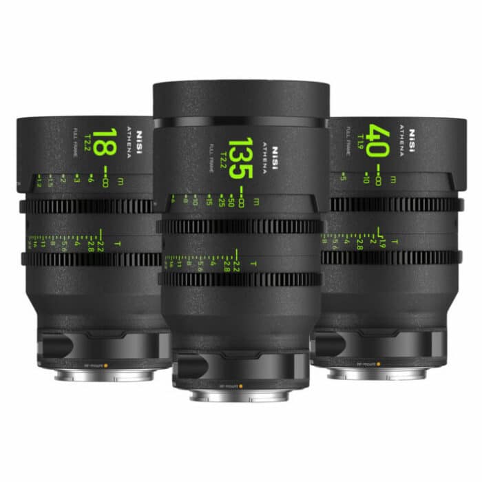 Kit d'objectifs NiSi Cinéma ATHENA Prime FF (Plein Format) Add-On - Monture RF (CANON)