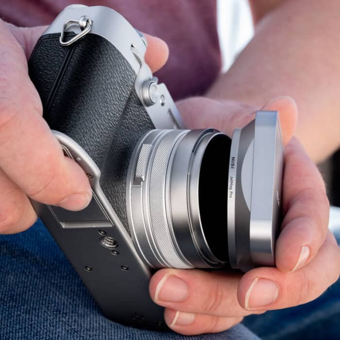 Kit NiSi Magnétique JetMag Pro pour Fuji Série X100 - Filtre NC UV avec adaptateur 49mm + Pare-soleil et bouchon de protection magnétique – Image 2