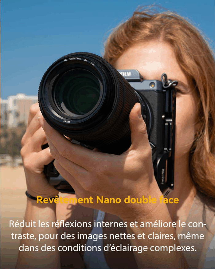 Filtre NiSi Pro Nano Air Protector - Transmission lumineuse maximale de 99,8 % - Compatible image 8K – Image 4