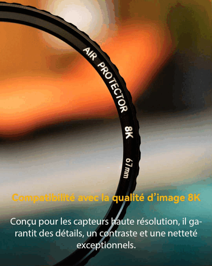 Filtre NiSi Pro Nano Air Protector - Transmission lumineuse maximale de 99,8 % - Compatible image 8K – Image 6