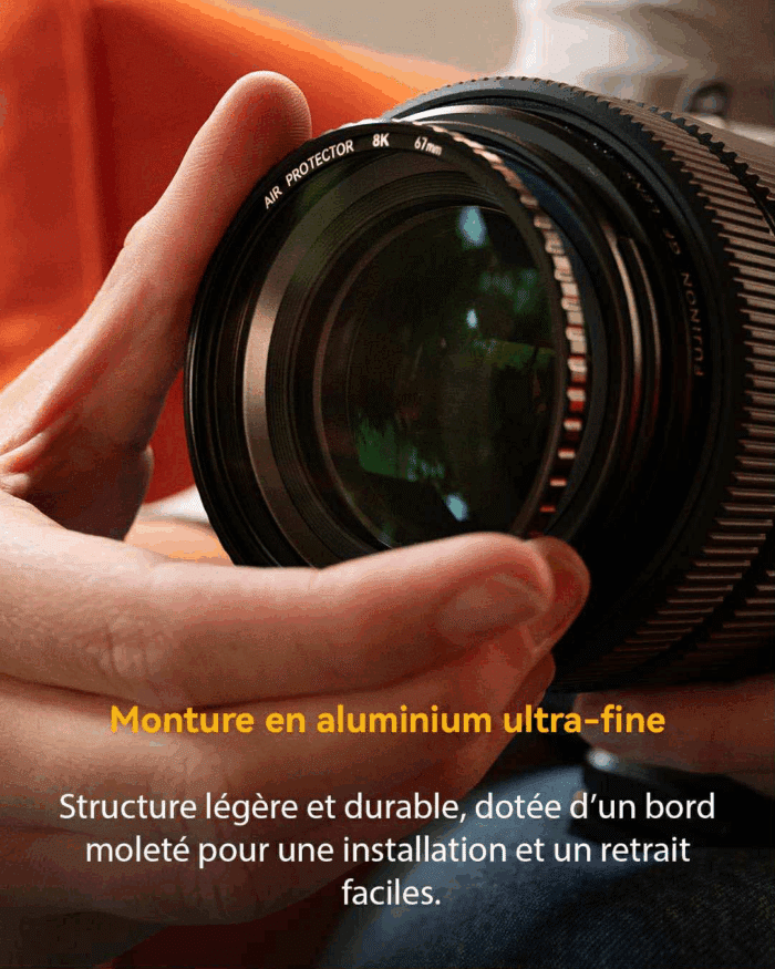 Filtre NiSi Pro Nano Air Protector - Transmission lumineuse maximale de 99,8 % - Compatible image 8K – Image 7